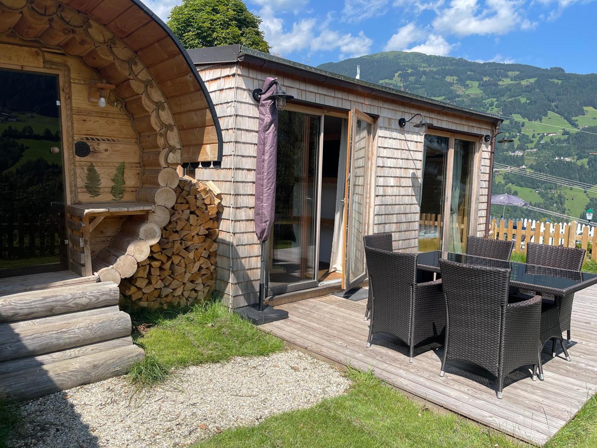 Chaleny - Das Erste Tiny House Chalet Im Zillertal Hainzenberg Exterior foto